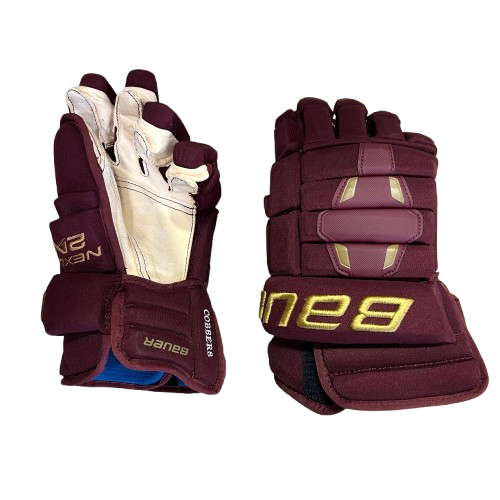 Bauer Nexus 2N - Gant de hockey Pro Stock (marron/or)